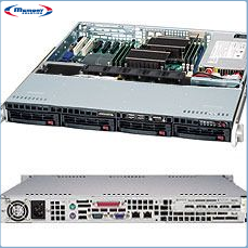 Supermicro SuperChassis 813MFTQ-520CB (Black)